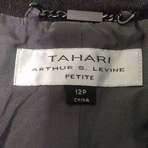 TAHARI  Dark Gray Blazer